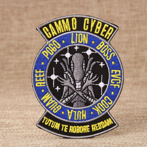 Cammo Cyber Cheap Custom Patches