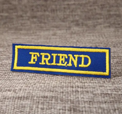 Friend Embroidered Patches
