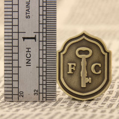 Antique Key Lapel Pins 