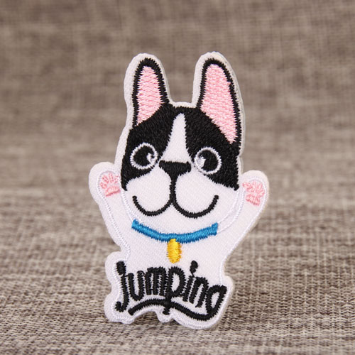 Jumping Custom Embroidered Patches