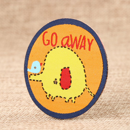 Go Away Custom Patches