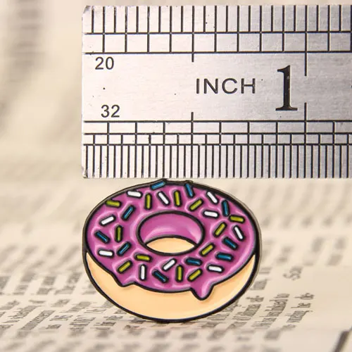 Doughnut Lapel Pins