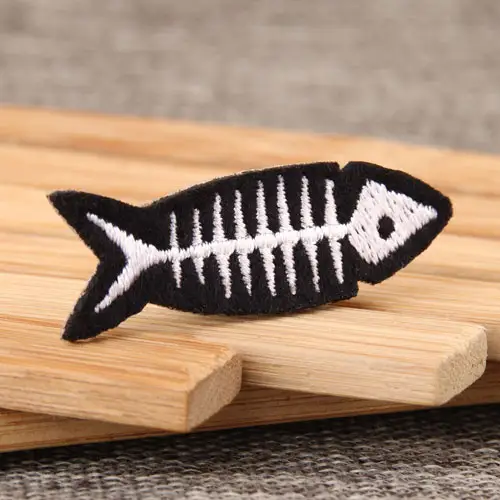 Fish Cheap Custom Patches No Minimum