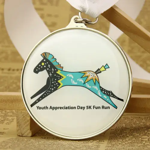 Custom Mecdals with Epoxy Dome