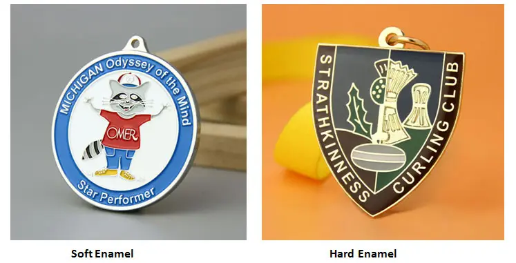 Soft Enamel Medals and Hard Enamel Medals