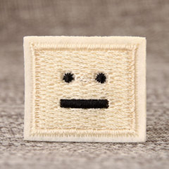 Emoticon Embroidered Patches