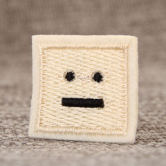 Emoticon Embroidered Patches