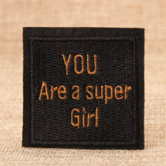 Super Girl Custom Patches