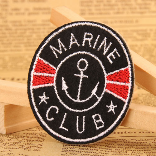 Marine Club Custom Embroidered Patches