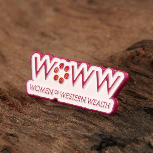 Women Wealth Lapel Pins