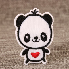 Cute Panda Custom Made Patches