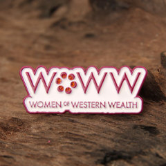 Women Wealth Lapel Pins