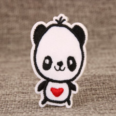 Cute Panda Custom Made Patches