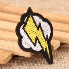 Lightning Custom Embroidered Patches