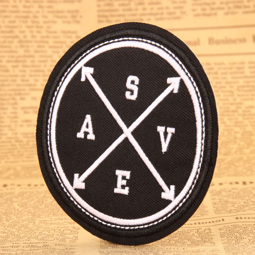 Save Custom Made Patches No Minimum