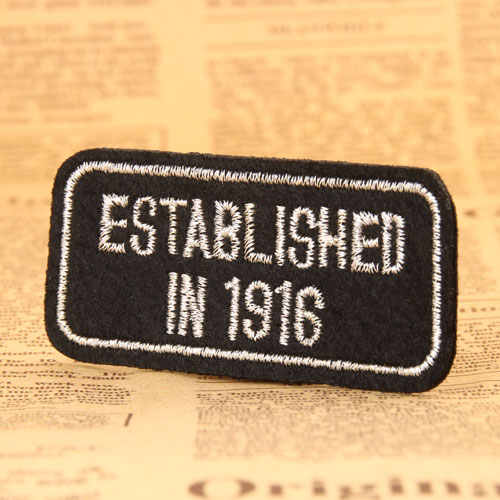 Established  Custom Made Patches