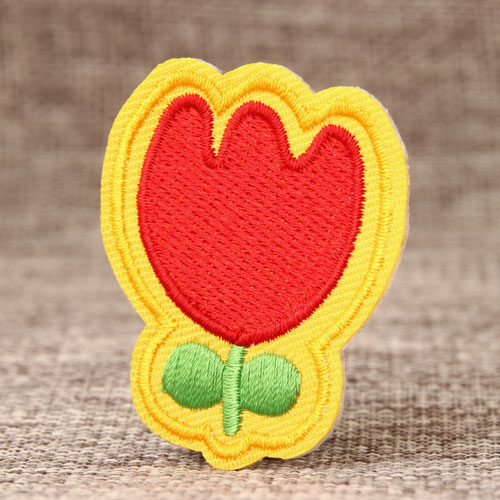 Cartoon Flowers Custom Made Patches