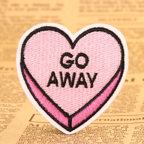 Go Away Custom Made Patches