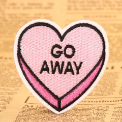 Go Away Custom Made Patches
