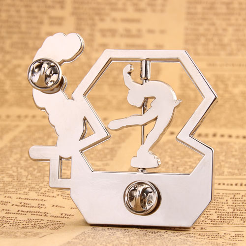Music box funny pins