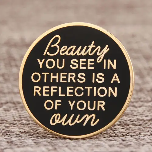 Beauty cloisonné pin