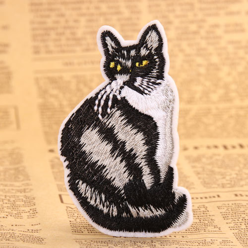 Black Cat Custom Made Patches