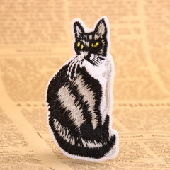 Black Cat Custom Made Patches