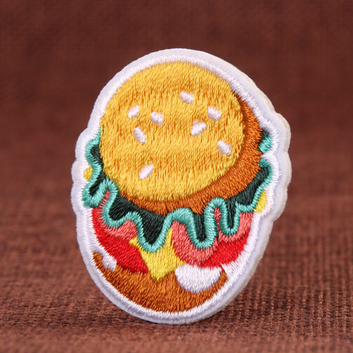 Hamburger Custom  Patches