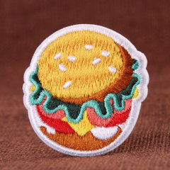Hamburger Custom  Patches