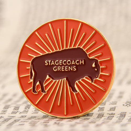 Stagecoach greens shirt pins