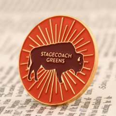 Stagecoach greens shirt pins