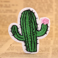 Flowering Cactus Custom Patches