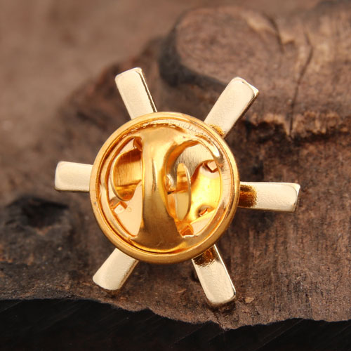 Flower shape lapel pins