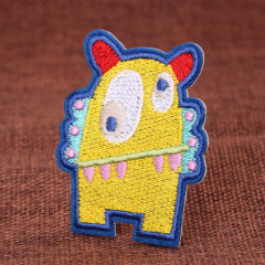 Robot Embroidered Patches