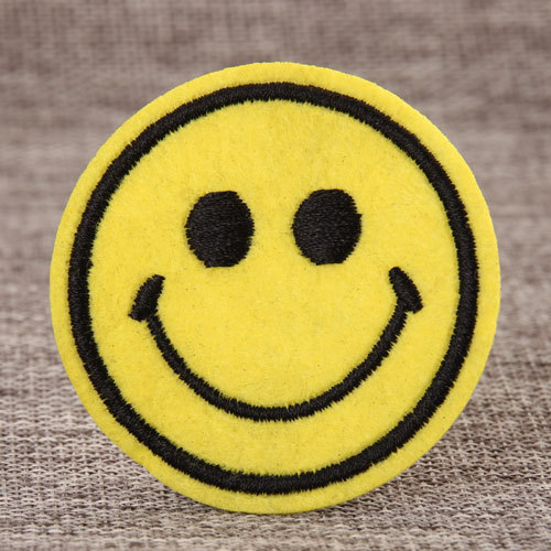 Smile Custom Embroidered Patches