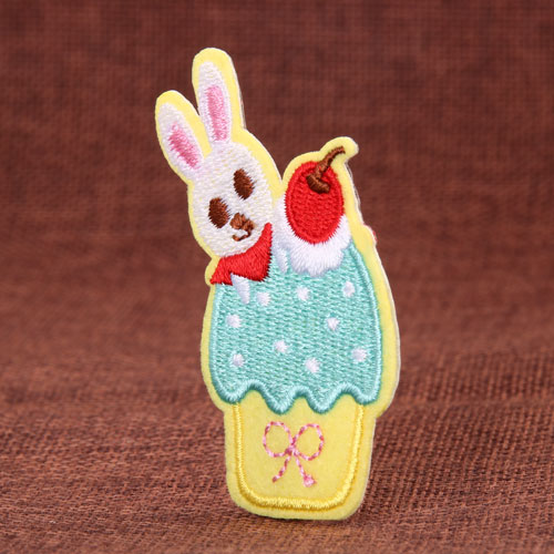 Süße Kaninchen benutzerdefinierte Patches