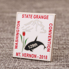 Convention custom lapel pins