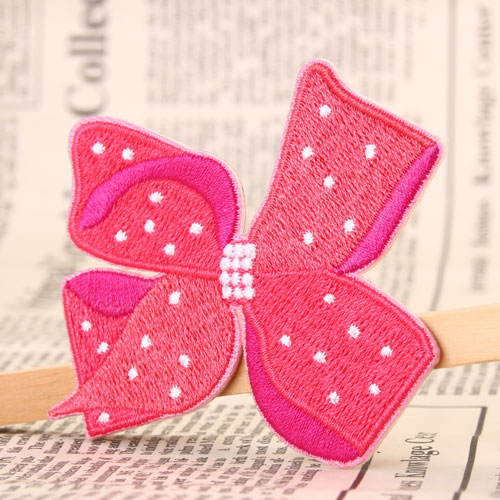 Bow Tie Custom Embroidered Patches
