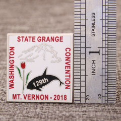 Convention custom lapel pins