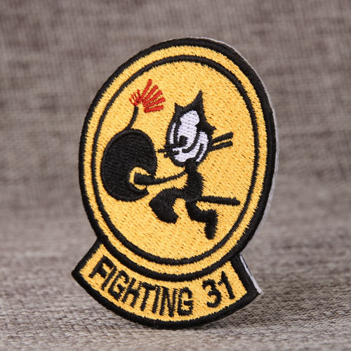 Fighting 31 gestickte Aufnäher