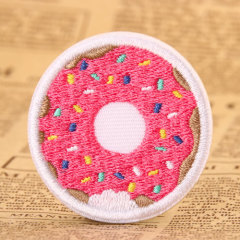 Doughnut Custom Embroidered Patches