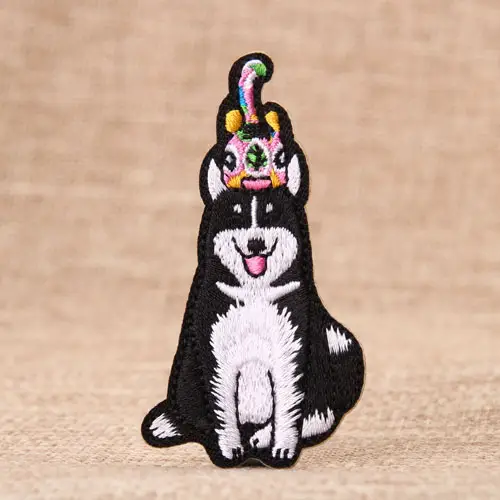 Alaskan Malamute Embroidered Patches Alaskan Malamute Embroidered Patches