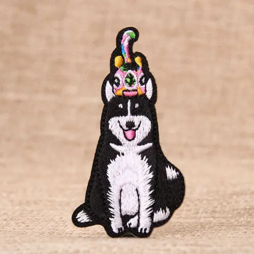 Alaskan Malamute Embroidered Patches