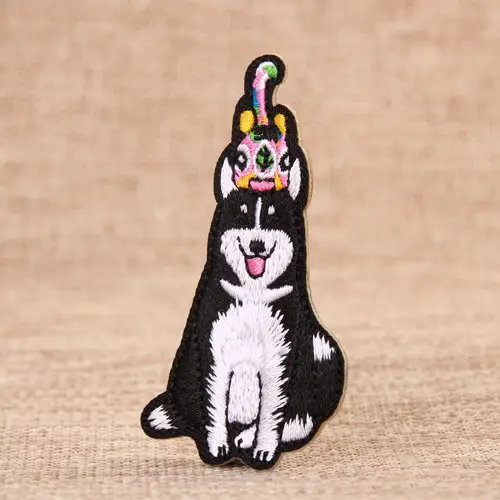 Alaskan Malamute Embroidered Patches Alaskan Malamute Embroidered Patches