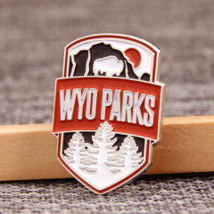 WYO parks custom enamel pins
