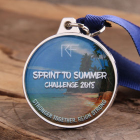 Spring to Summer Challenge Custom Medals