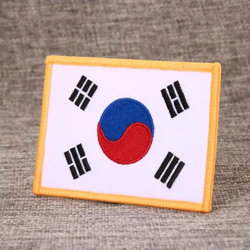 National Flag Custom Made Patches