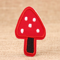 Mushroom Custom Embroidered Patches