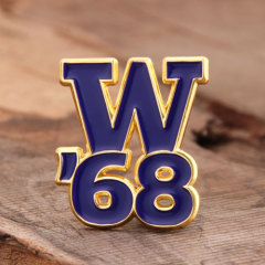 W.68 custom enamel pins