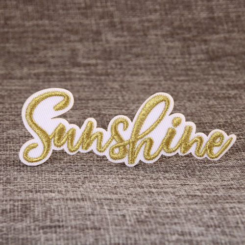 Sunshine Custom Embroidered Patches